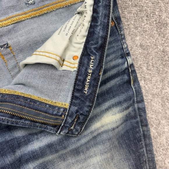 American Eagle Next Level Airflex Slim Straight Jeans Men's size 40 40x32 - Picture 4 of 13
